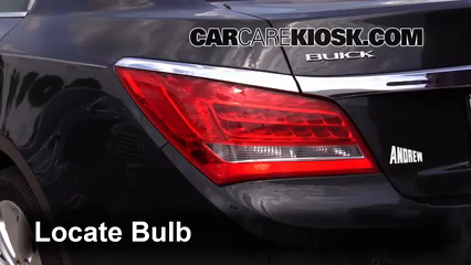 2015 Buick LaCrosse Leather 3.6L V6 FlexFuel Lights Brake Light (replace bulb)